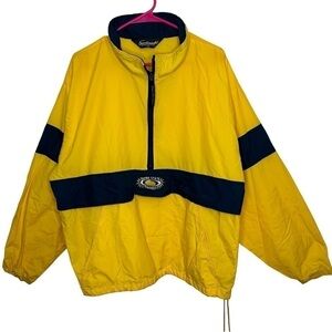 Vintage 1998 Empire State Games Rochester NY Half Zip Pullover Windbreaker